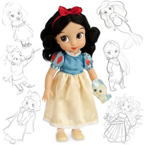 Кукла малышка Белоснежка из мультфильма Дисней Белоснежка в детстве. Disney Store, США.