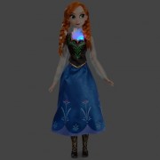 Кукла принцесса Анна поющая из мультфильма Холодное сердце, 40см. от Дисней. Disney Store, США.